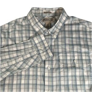 Duluth Trading Co Men's XL Untucked Soft Skills Standard Fit Button Down Shirt